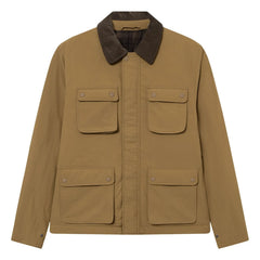 Les Deux - Nero Tech Contrast Collar Jacket | Camel
