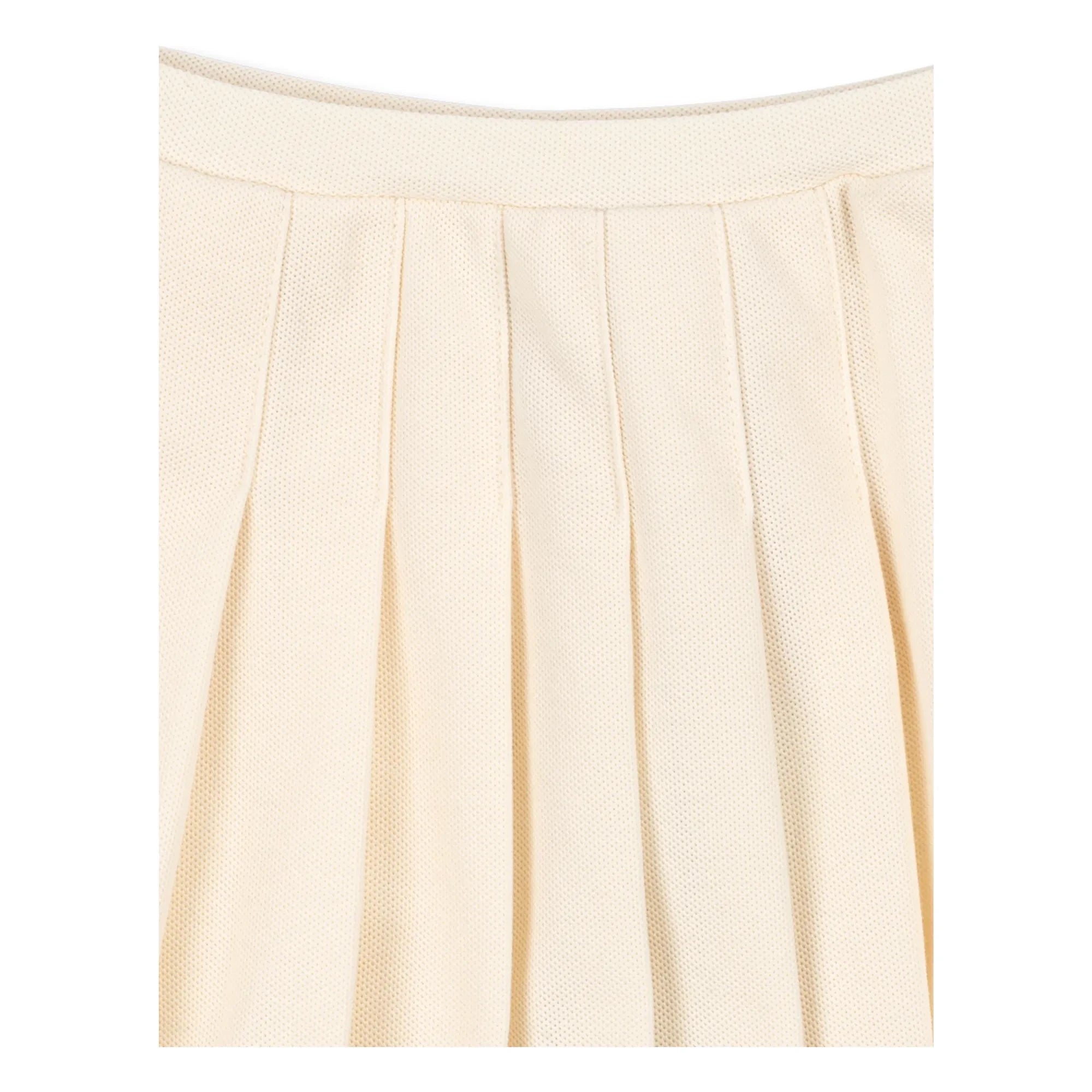 Konges Sløjd - Florita Cerises organic cotton skirt | Ecru