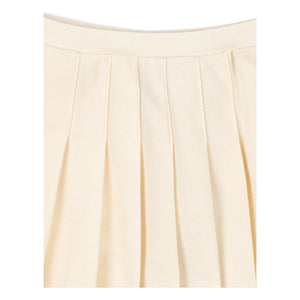 Konges Sløjd - Florita Cerises organic cotton skirt | Ecru