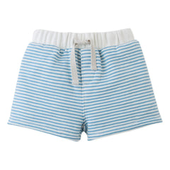 Gingersnaps - Dreyfus Striped Textured Shorts | Blue