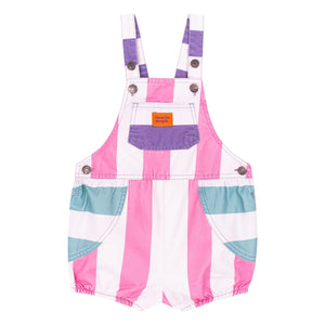 Favorite People - Amore Striped Romper | Pink