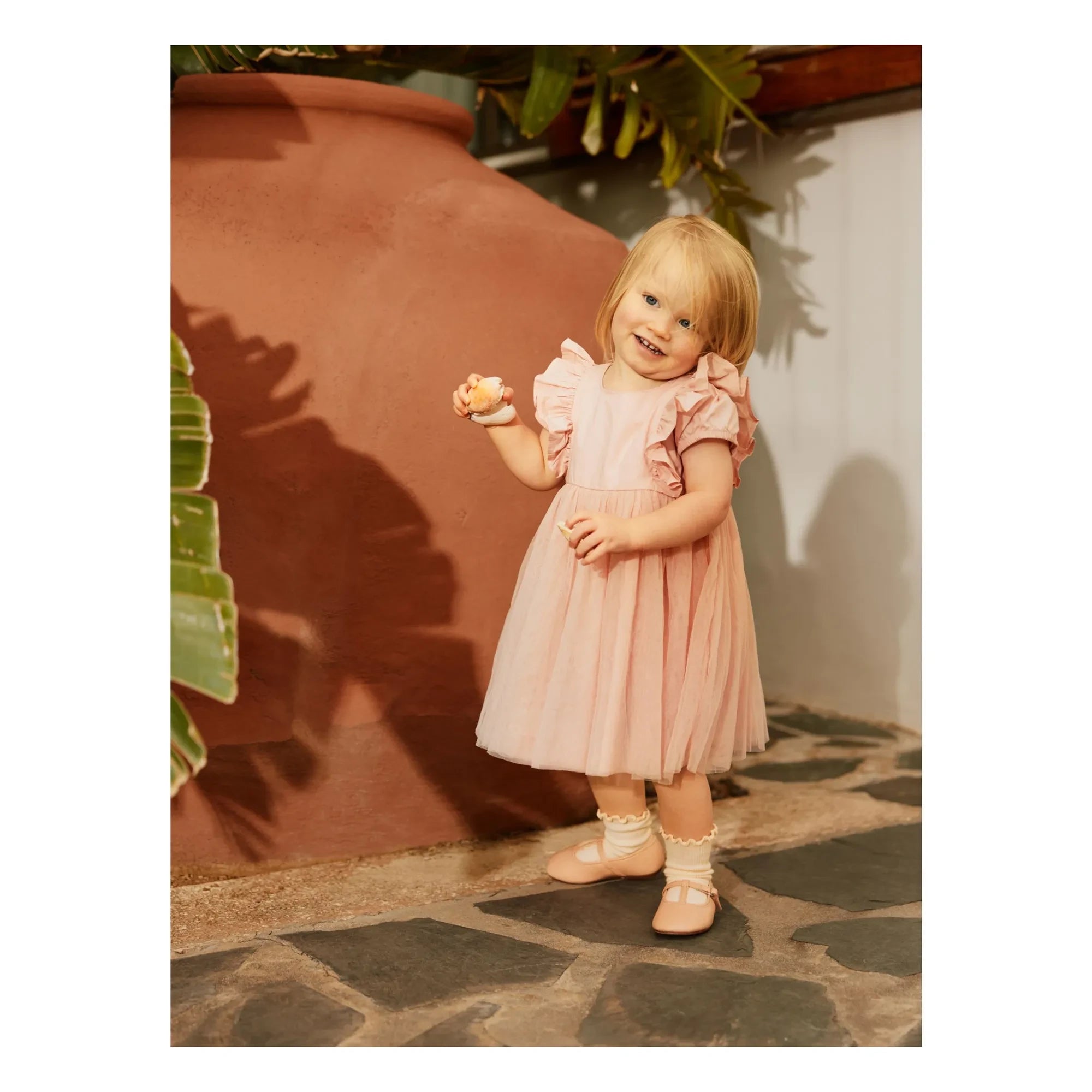 Molo - Cheyanne Ruffled Dress | Light Pink