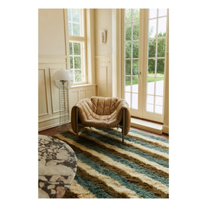 Layered - Wool Rug Arable Land, Evelina Kroon | Blue