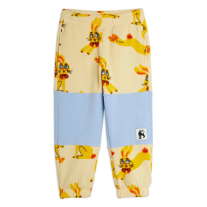 Mini Rodini - Geri Dönüştürülmüş Elyaf Tavşan Pantolon | Sarı
