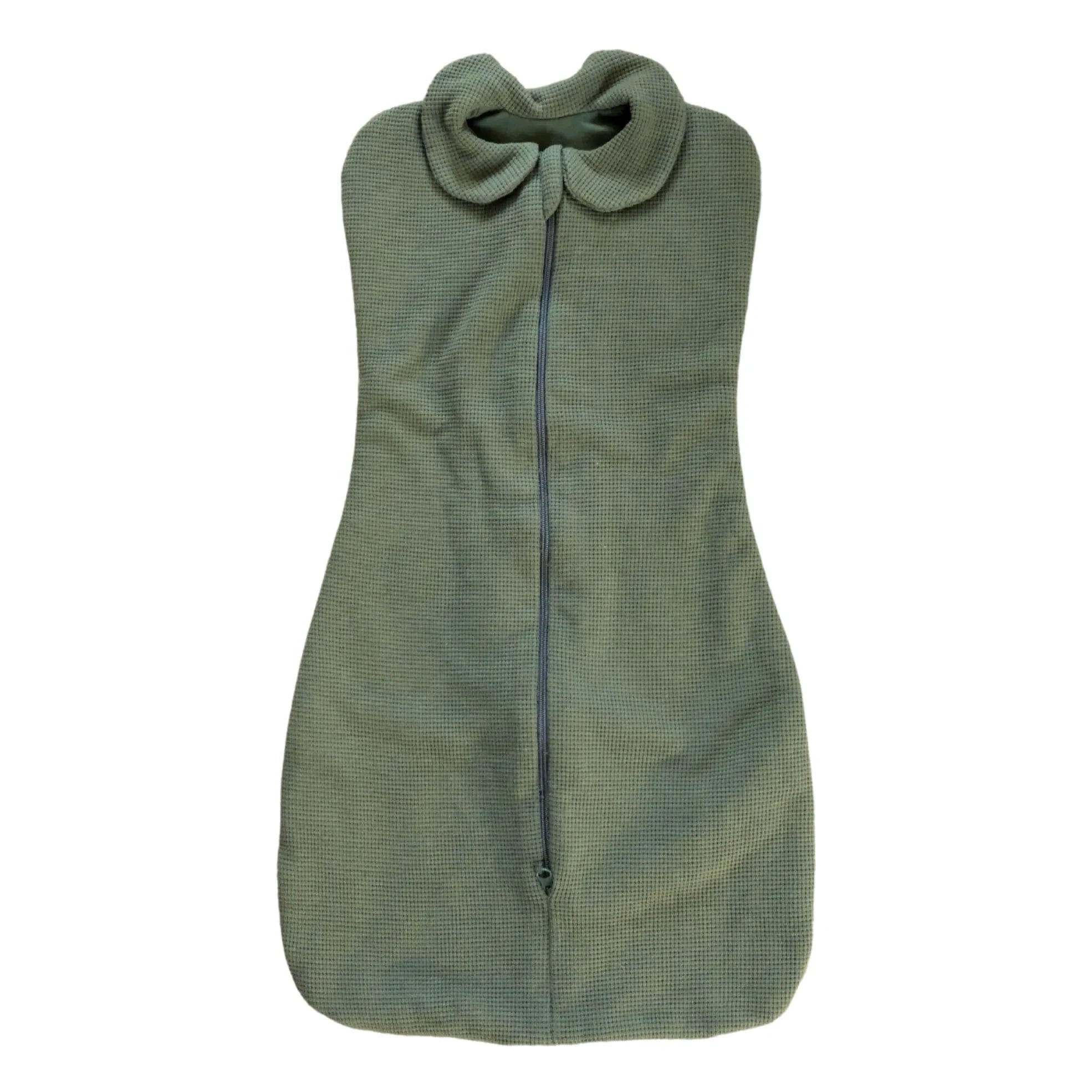Tante Reine - Organic Cotton Swaddle Sleep Suit | Khaki