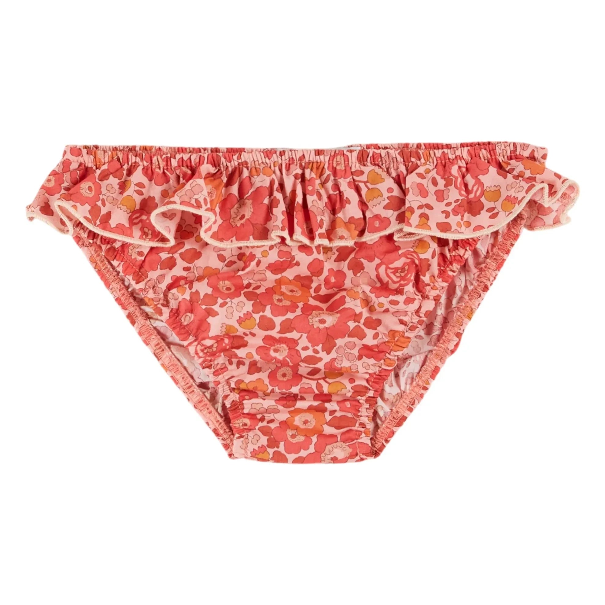 Emile et Ida - Liberty Bath Briefs | Coral
