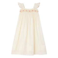 Bonpoint - Laora Organic Cotton Dress | Ecru