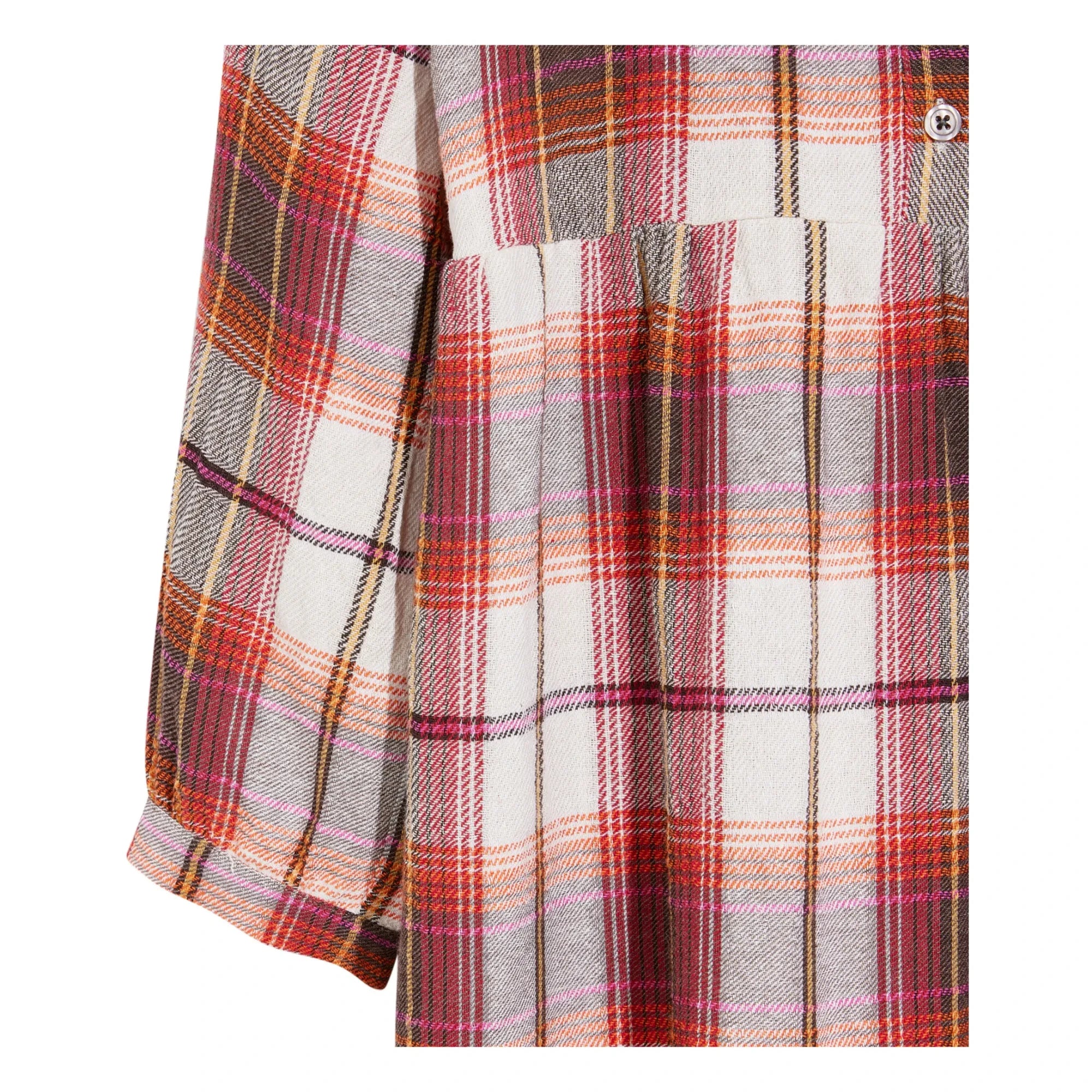 Bellerose - Peru Checked Dress | Ecru