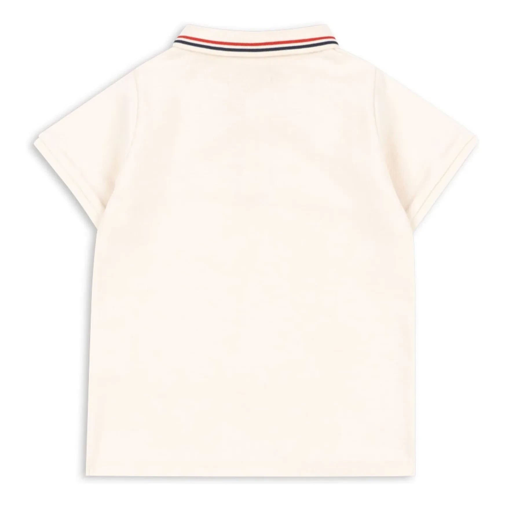 Konges Sløjd - Florian Organic Cotton Polo T-Shirt | White