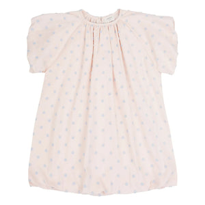 Jenest - Bella Pois Cotton Organic Balloon Dress | Light Pink