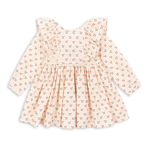 Konges Sløjd - Cianna Cherry Organic Cotton Dress | Powder Pink