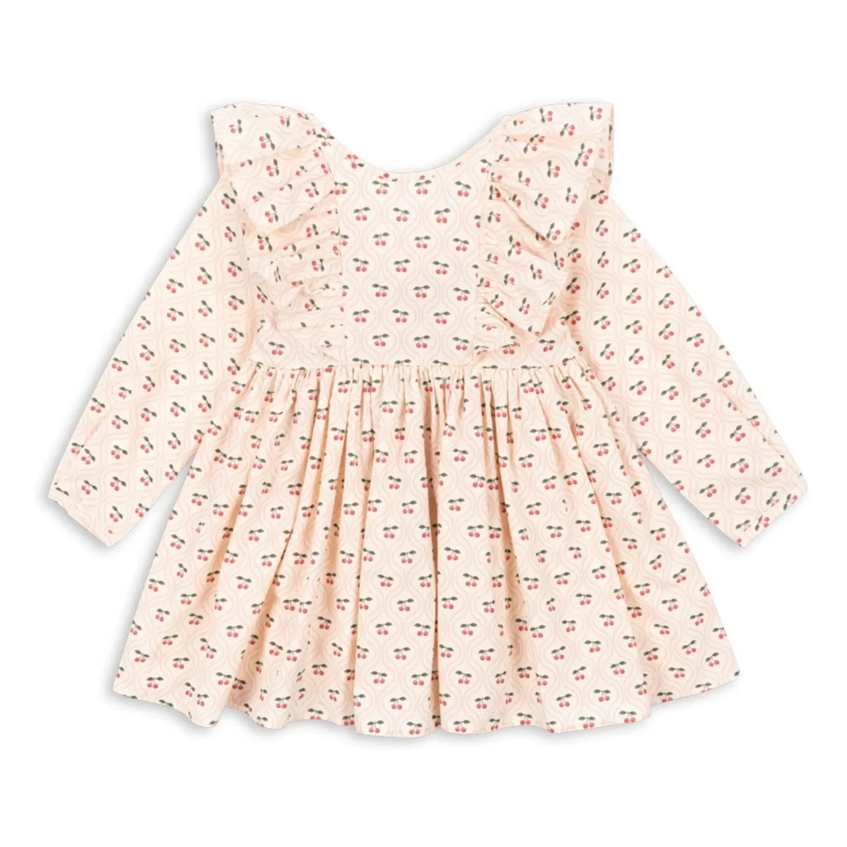 Konges Sløjd - Cianna Cherry Organic Cotton Dress | Powder Pink