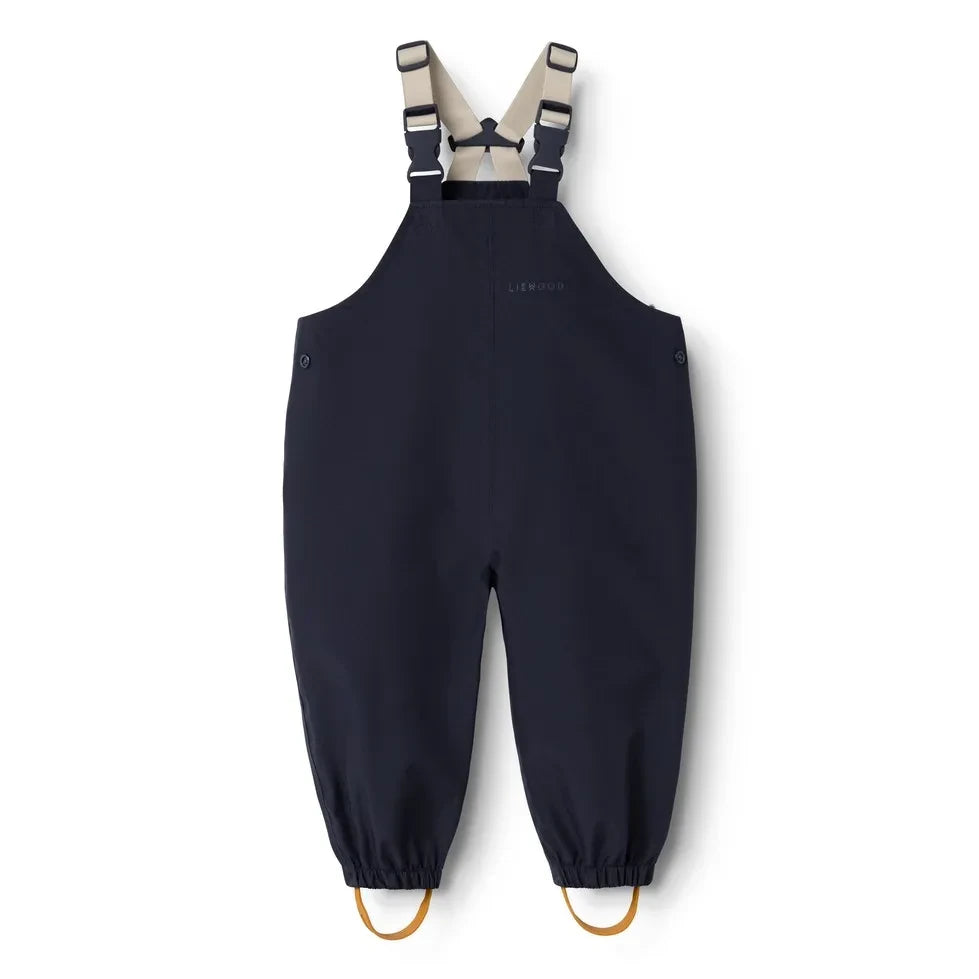 Liewood - Manu Colorblock Rain Set Made from Recycled Fibers | Dark green