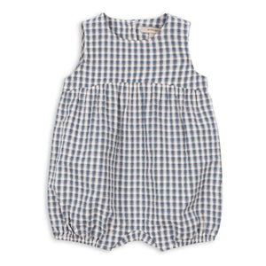 Konges Sløjd - Kim Organic Cotton Gingham Overall | Blue