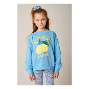 Tumble N'Dry - Oversize Sweat Vital Citrons Organik Pamuk | Açık mavi