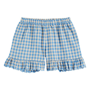 Emile et Ida - Short Vichy Lagoon | Blue