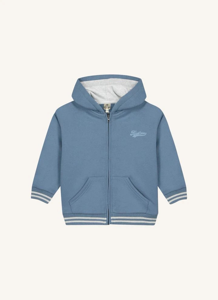 Bonton - Power Zip Sweat | Gökyüzü Mavisi
