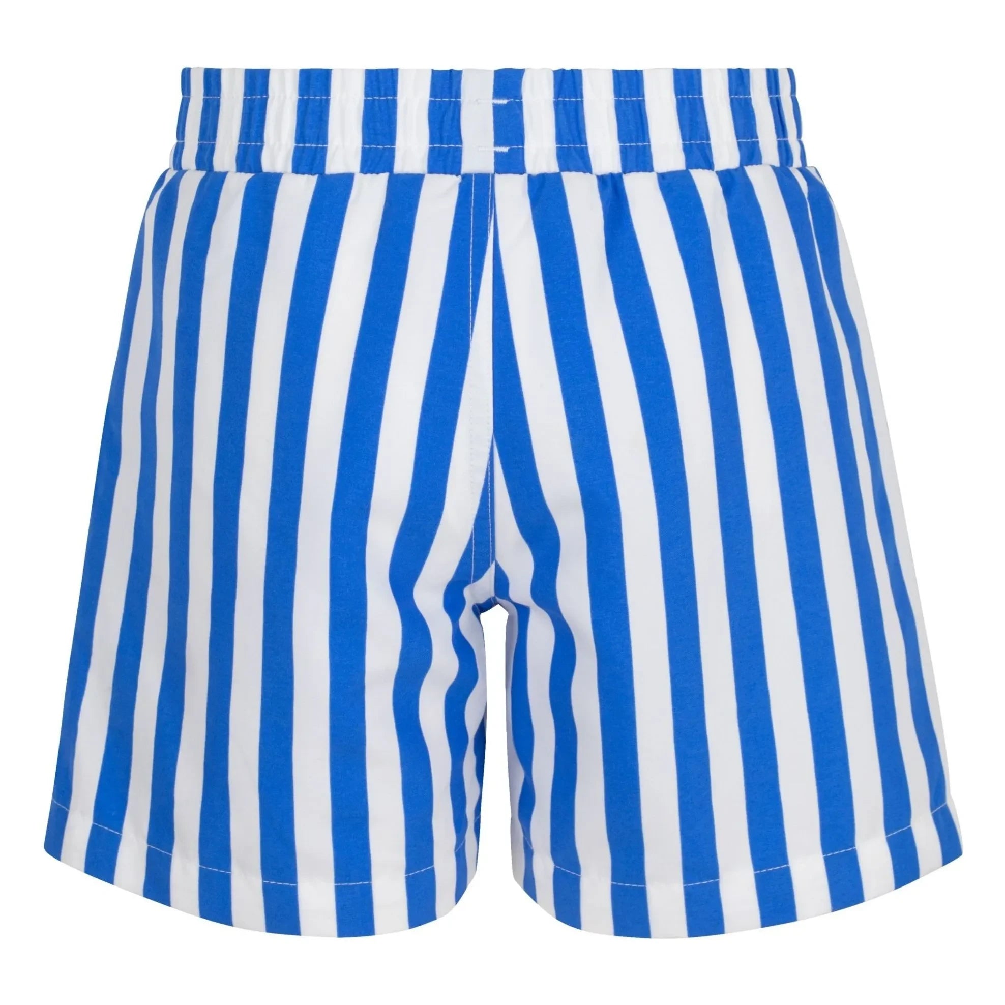 Petit Bateau - Recycled Fiber Striped Swim Shorts | Blue