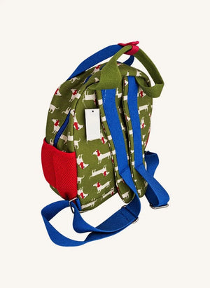 Mini Kyomo - Dachshund Backpack - Mini Kyomo x Taxi Brousse | Olive