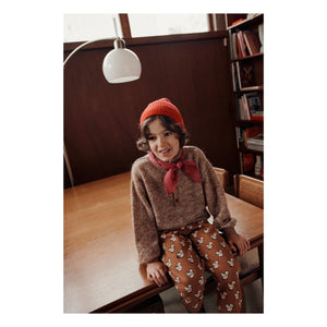 Emile et Ida - Jogger Squirrels Organic Cotton | Caramel