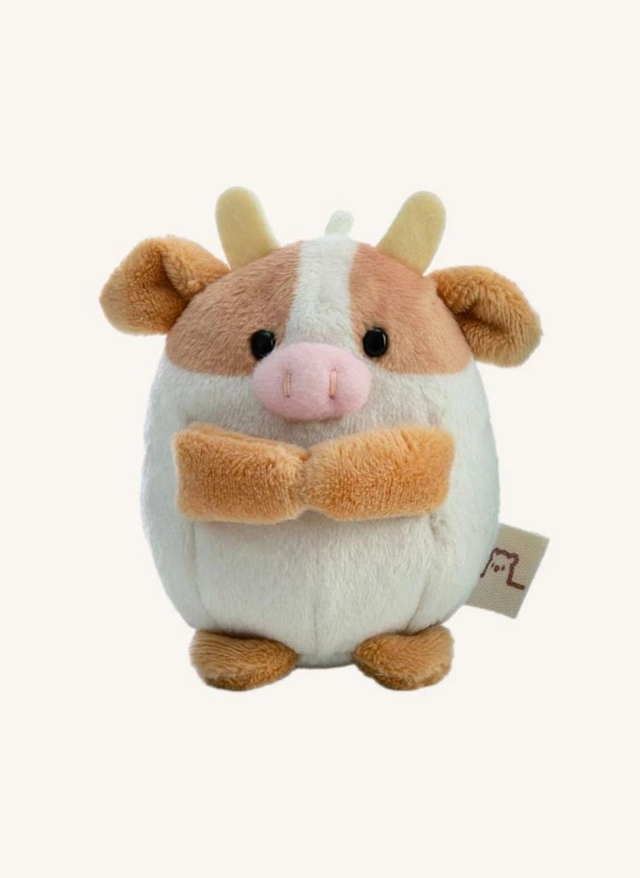 Nici - Moono Cow Plush Toy, Milk Carton Costume | Beige