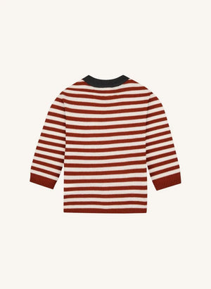 Bonton - Pepito Çizgili Kazak | Caramel