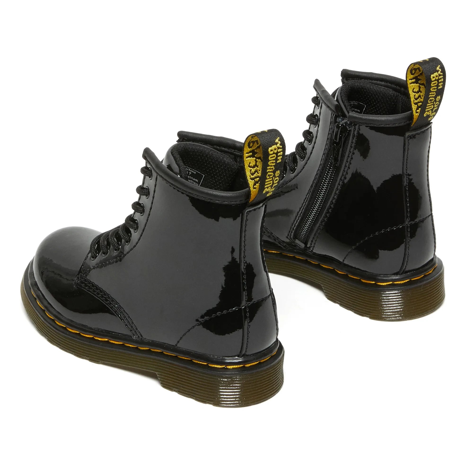 Dr Martens - 1460 Rugan Bağcıklı Botlar | Siyah