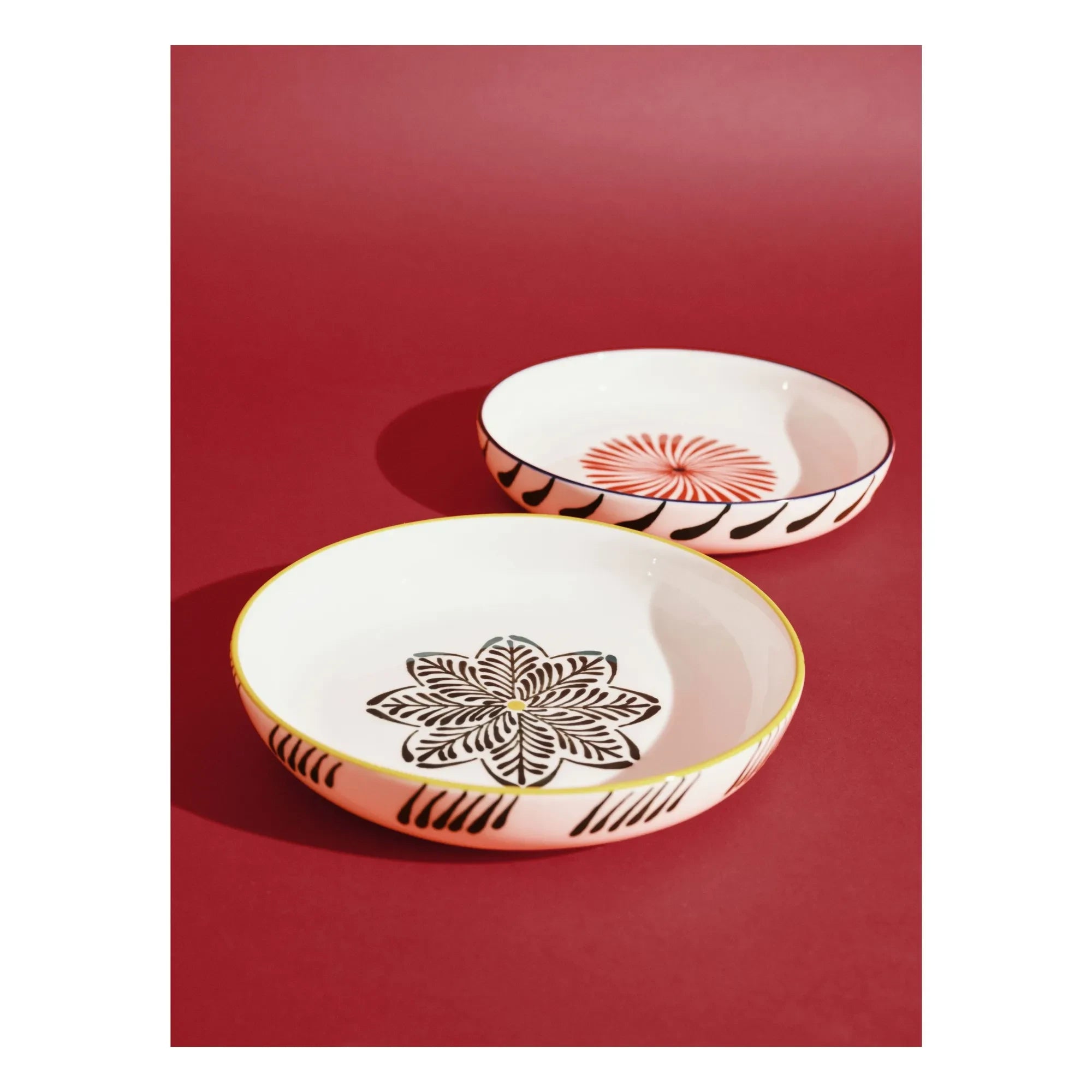 Serax - Baazar soup plates, Waww La Table - Set of 4 | Green