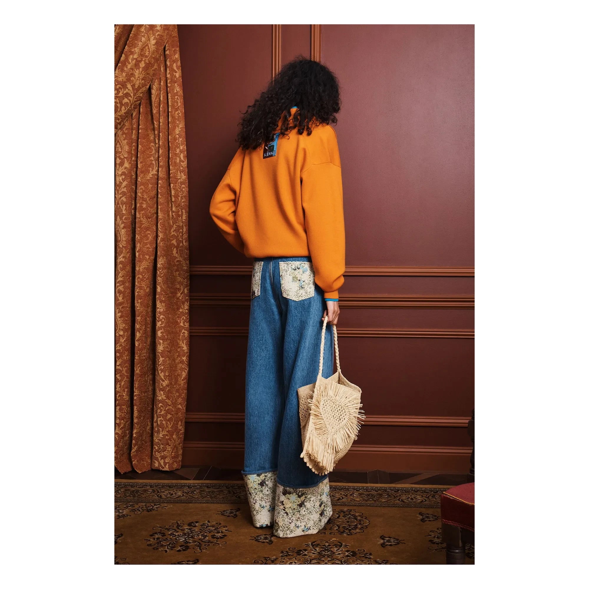 Alémais - Polo Claudia Laine | Bordo