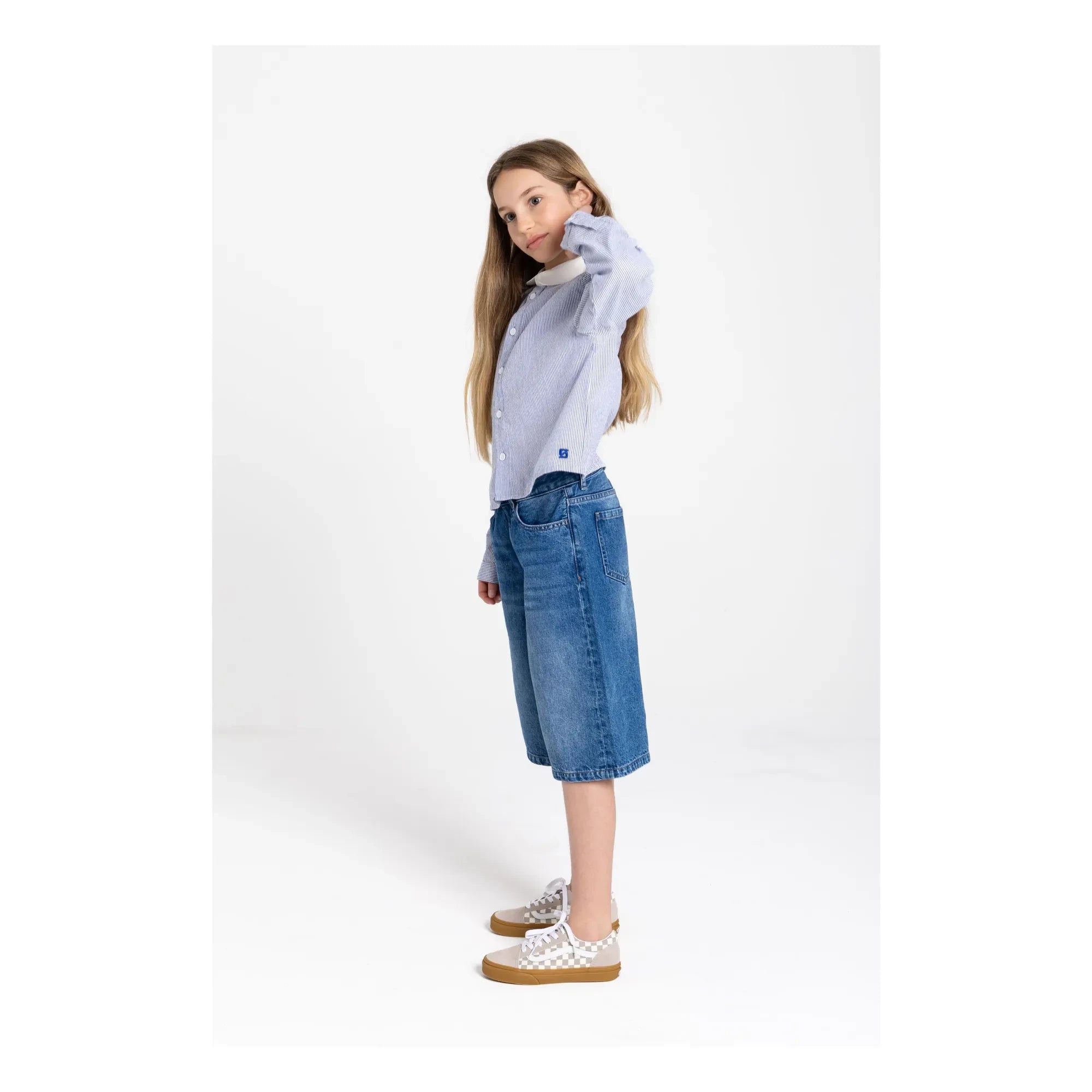 Smallable Kid - Denim Bermuda Russel | Denim Blue