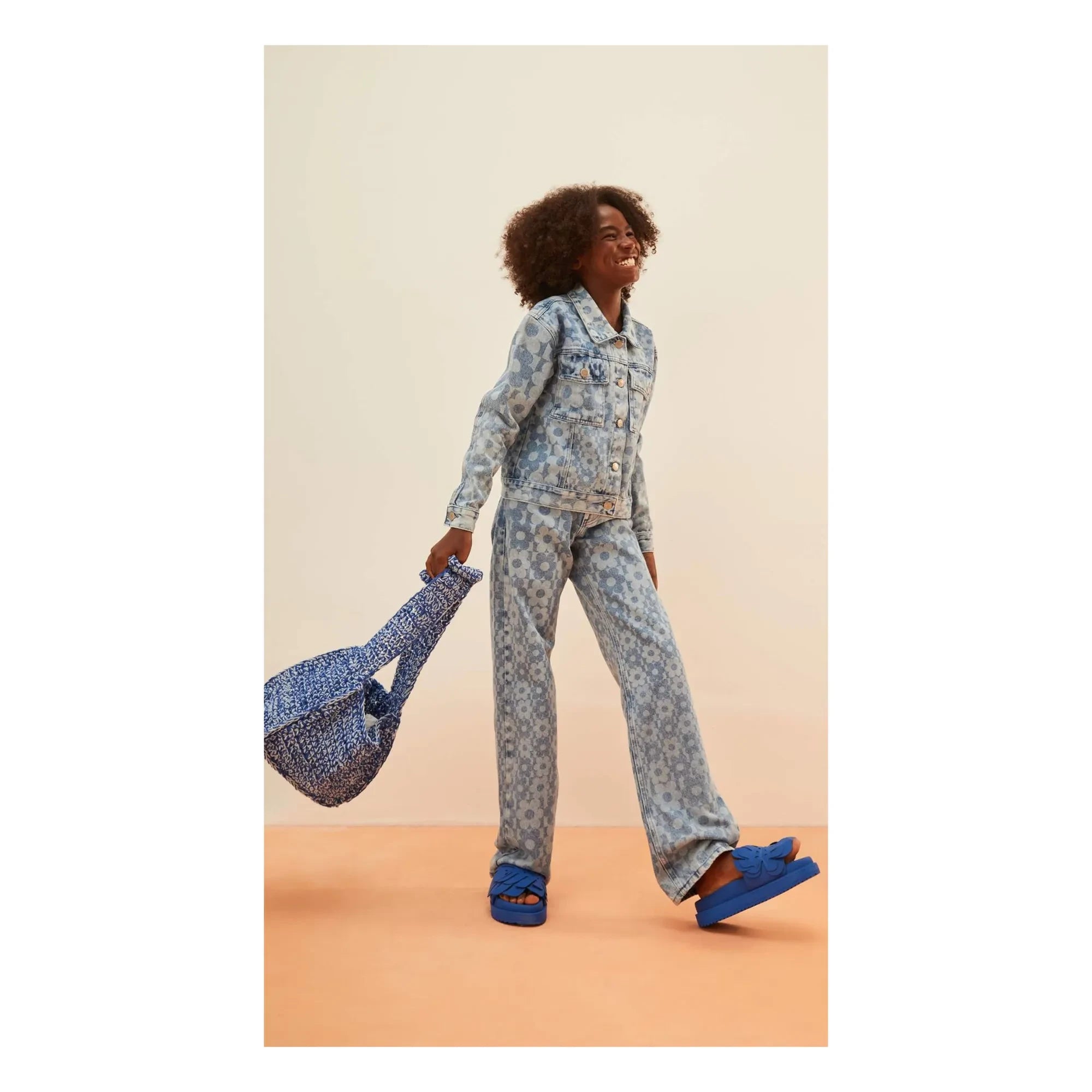 Fabula - Jean Fleurs | Light Blue