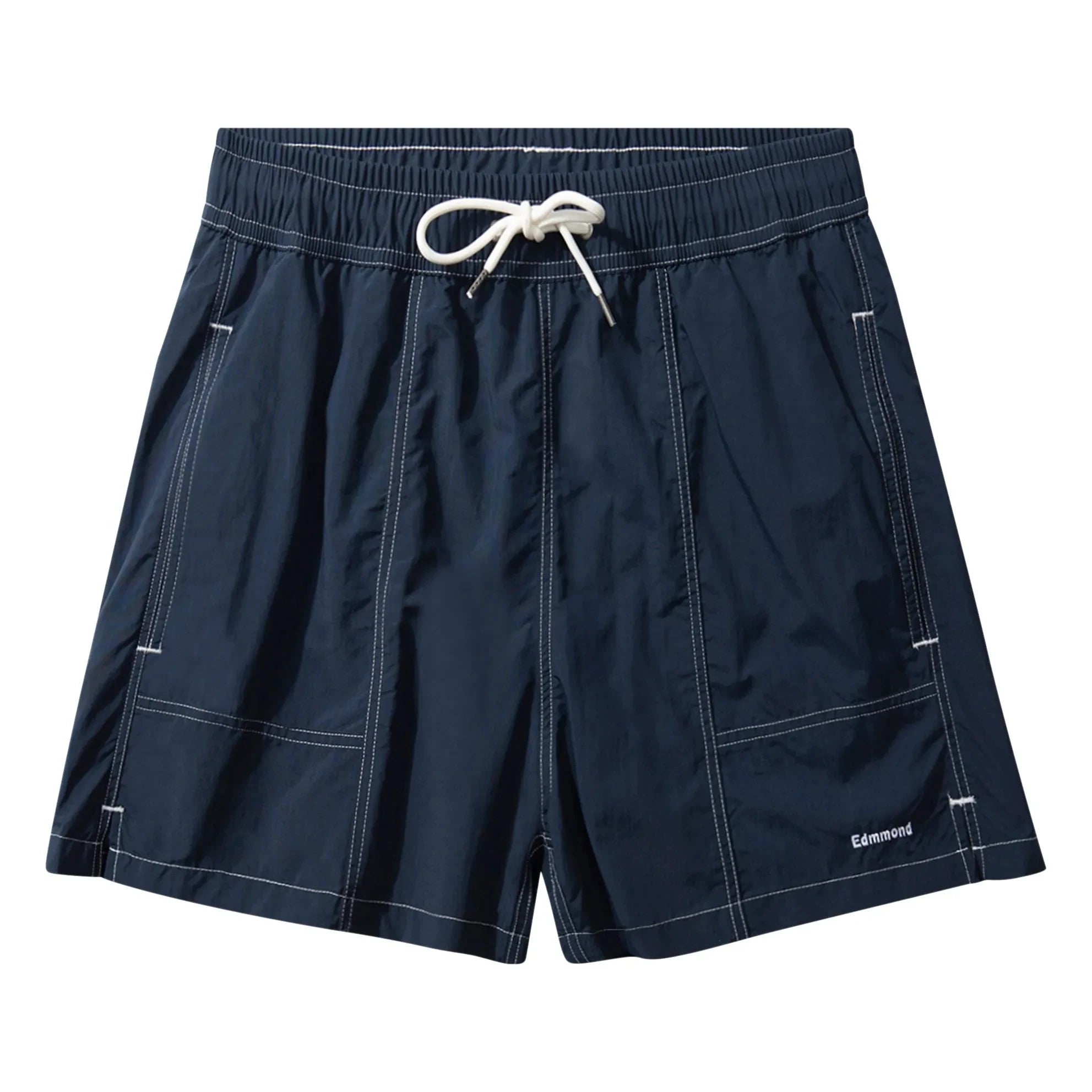 Edmmond Studios - Mini Logo Swimsuit | Navy Blue