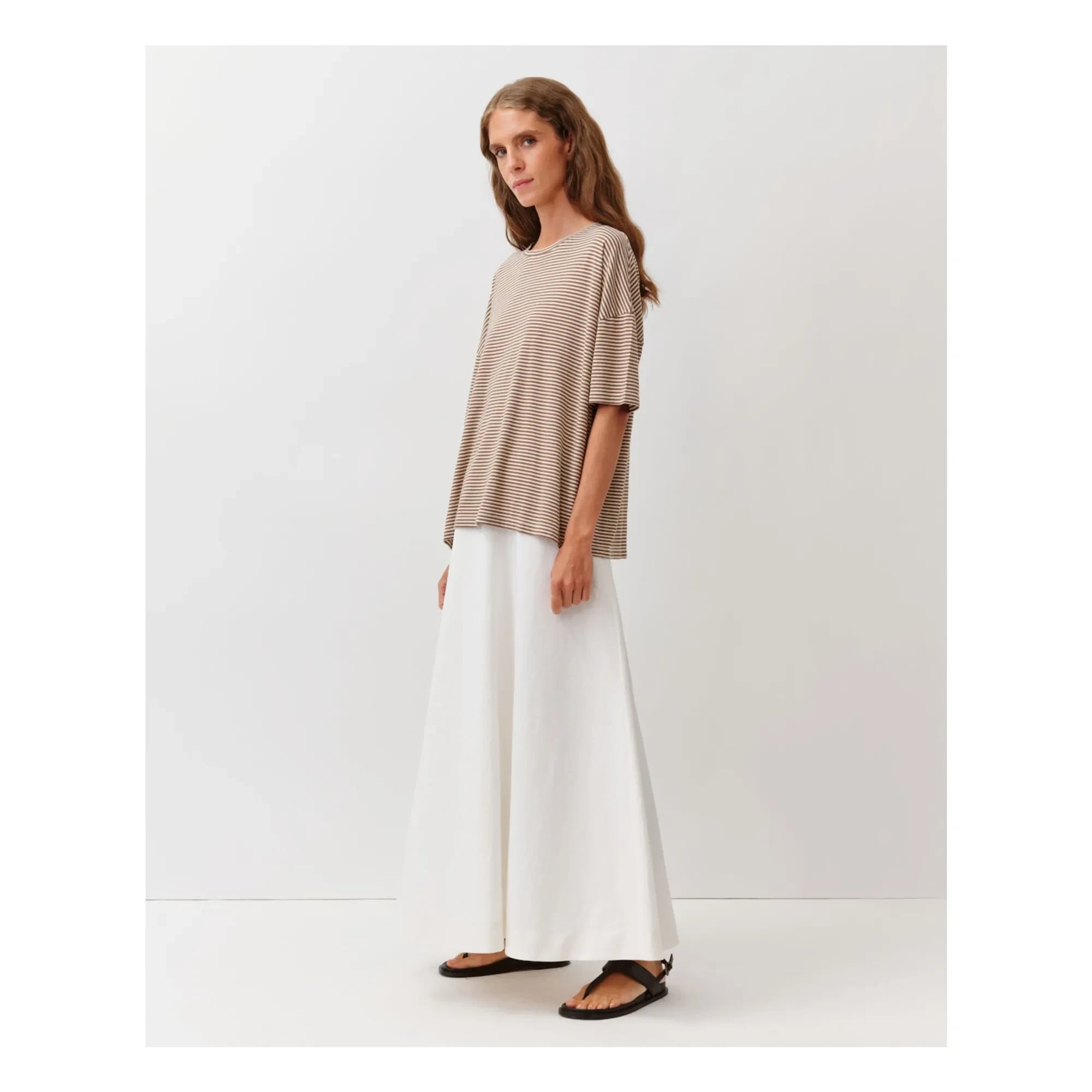 Diega - Tovo organic cotton T-shirt | Camel