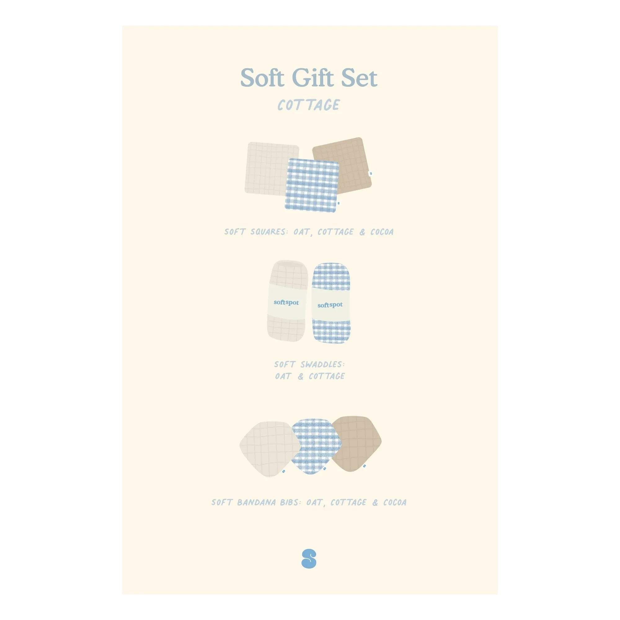 Soft Spot - Cottage Birth Set | Blue