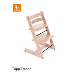 Stokke® - Tripp Trapp® Beech Wood High Chair | Pink