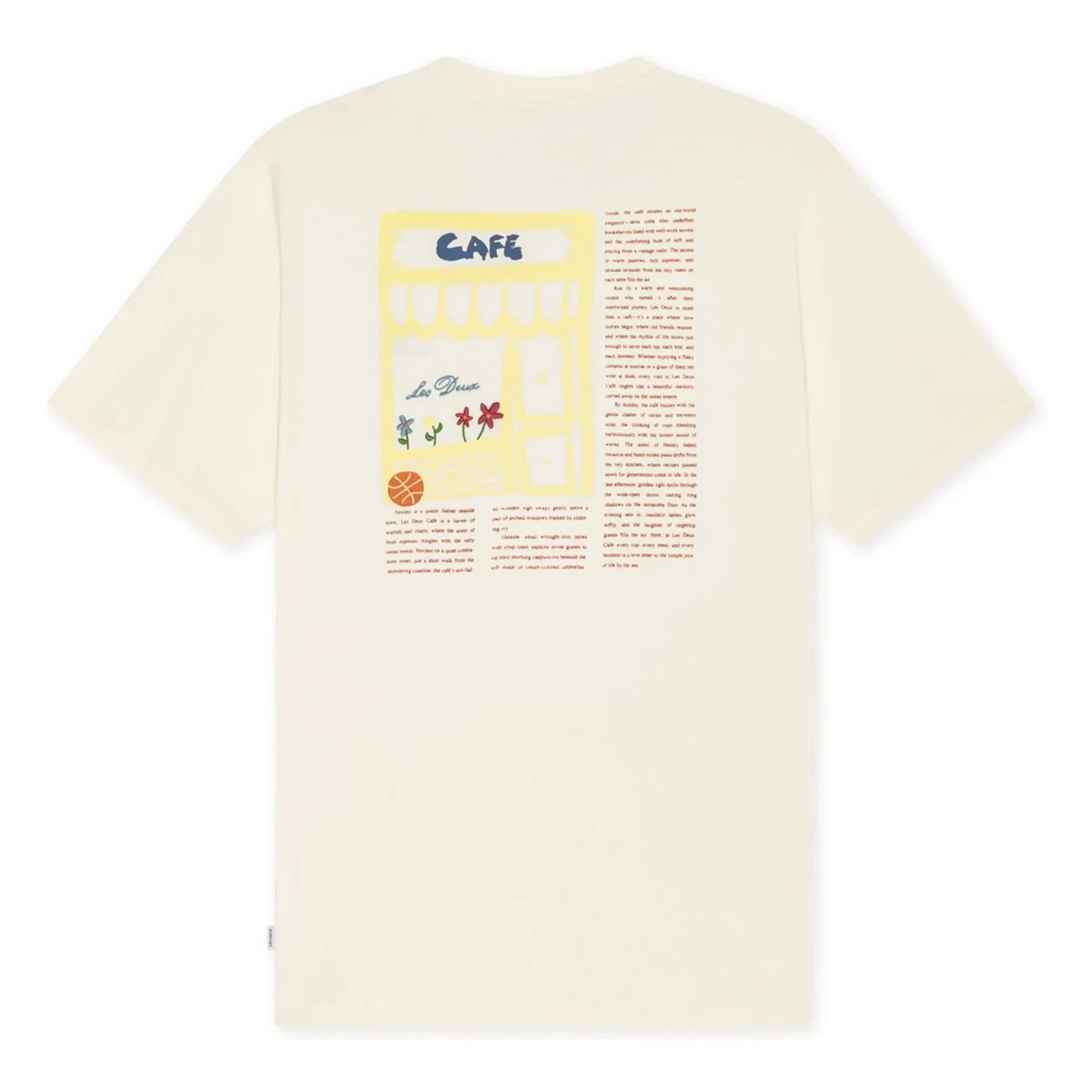 Les Deux - Café T-Shirt | Ivory