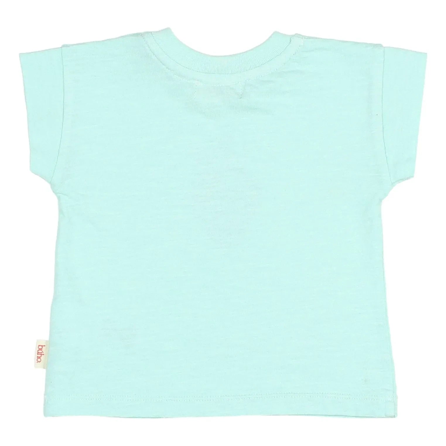 Búho - Çilek Organic Cotton Baby T-Shirt | Aqua