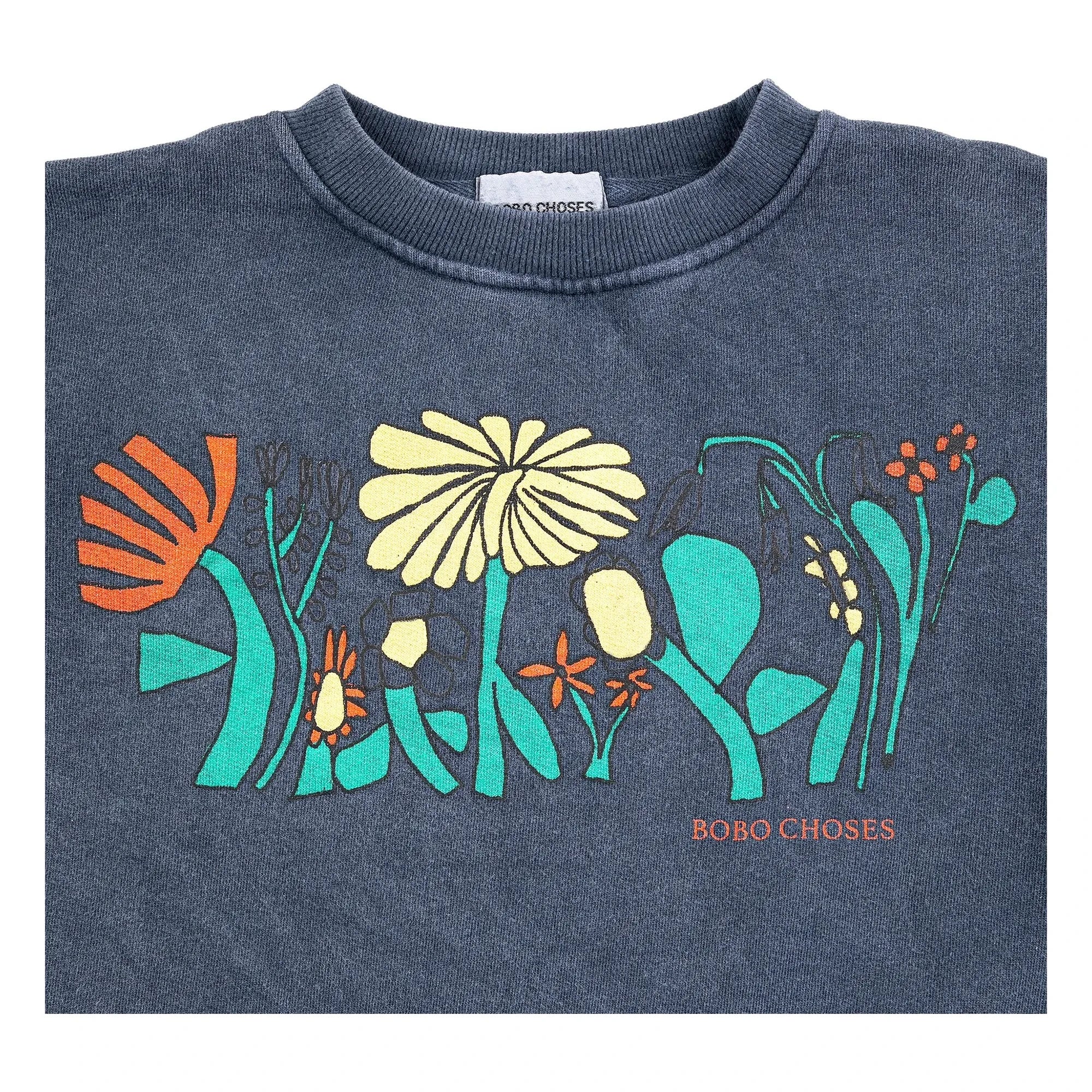 Bobo Choses - Herbalist organic cotton sweatshirt | Navy