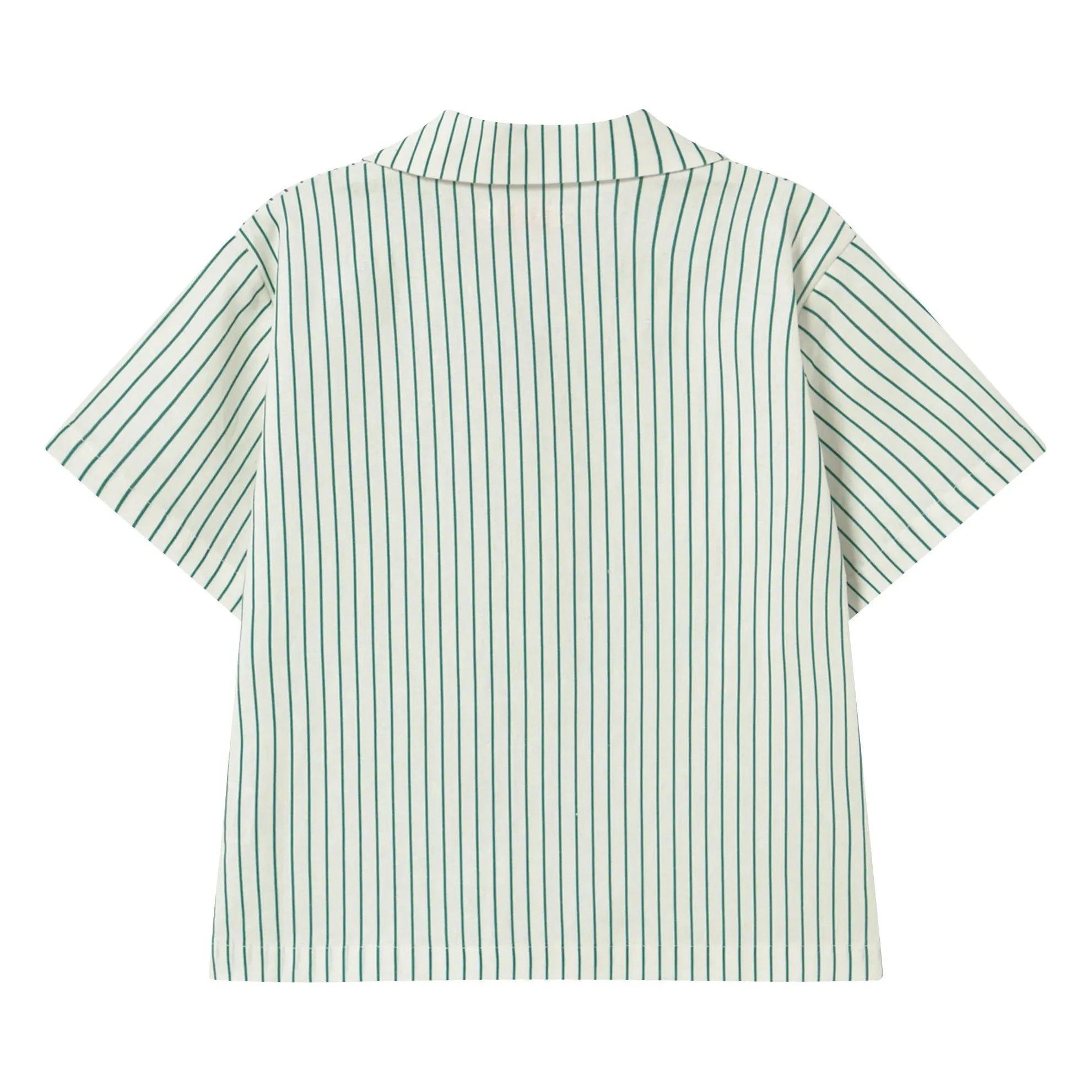 Tinycottons - Striped Linen Shirt | White