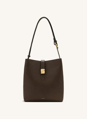 Soeur - Bello Leather Bag | Dark Khaki
