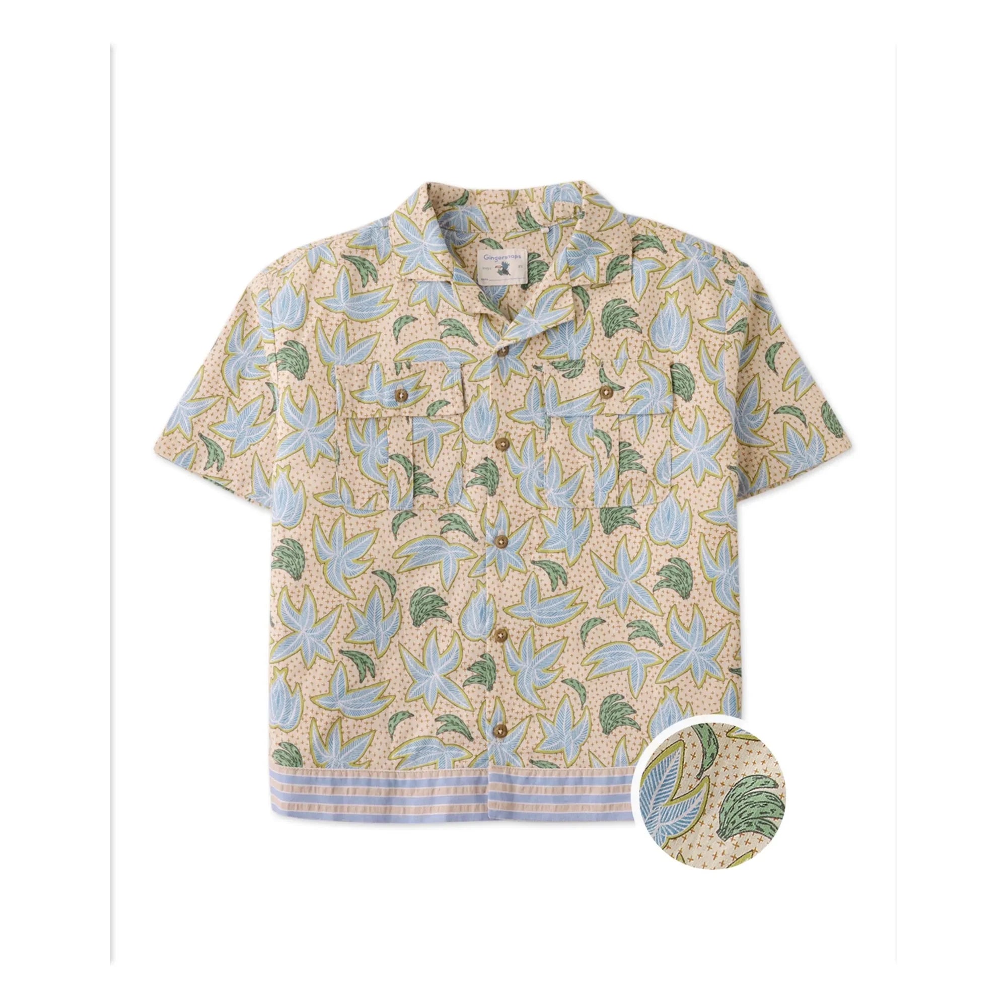 Gingersnaps - Banana Linen Shirt | Beige