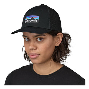 Patagonia - Organic Cotton P-6 Logo Trucker Hat | Black
