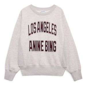 Anine Bing - Harry LA Sweatshirt | Heather Beige