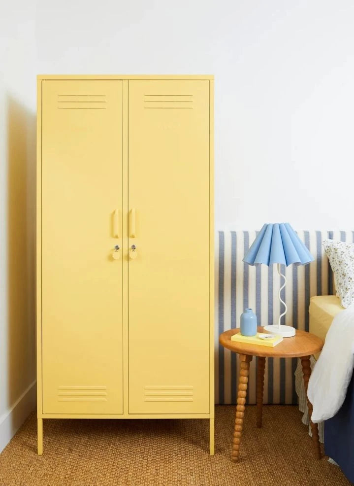 Mustard Made - Twinny Metal Cabinet | Pale Yellow