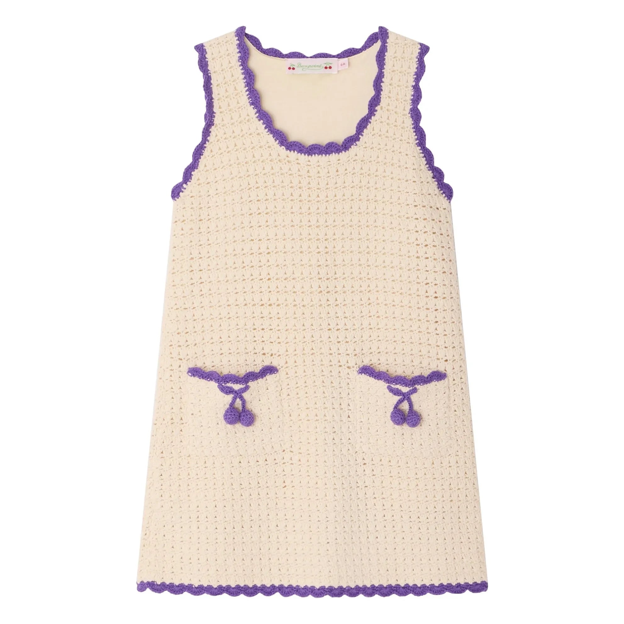Bonpoint - Lali Knit Dress | Ecru