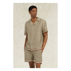 Ché Studios - Lucena Shirt | Taupe Gray