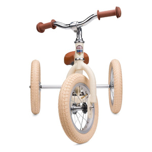 Trybike - Balance Bike - Three-Wheeled Bicycle | Cream