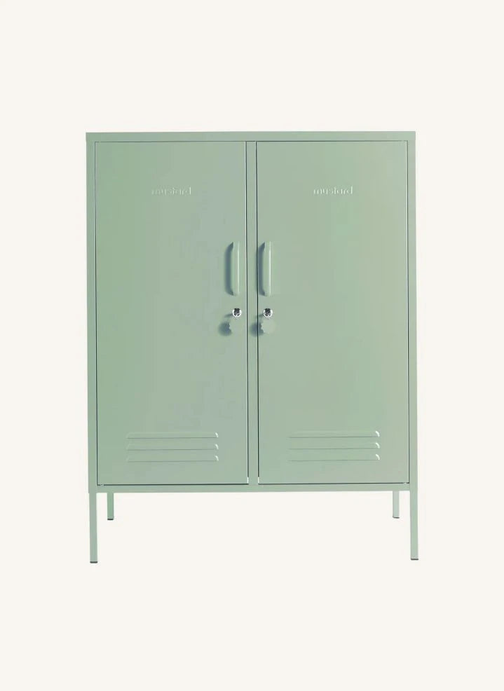 Mustard Made - Midi Metal Storage Unit | Sage