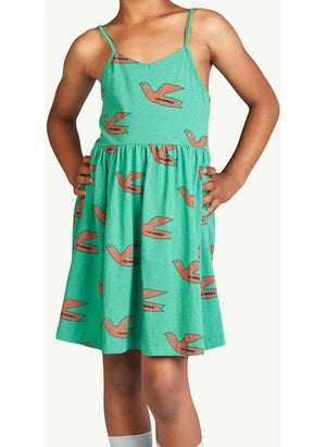 The Animals Observatory - Otter Birds Dress | Green