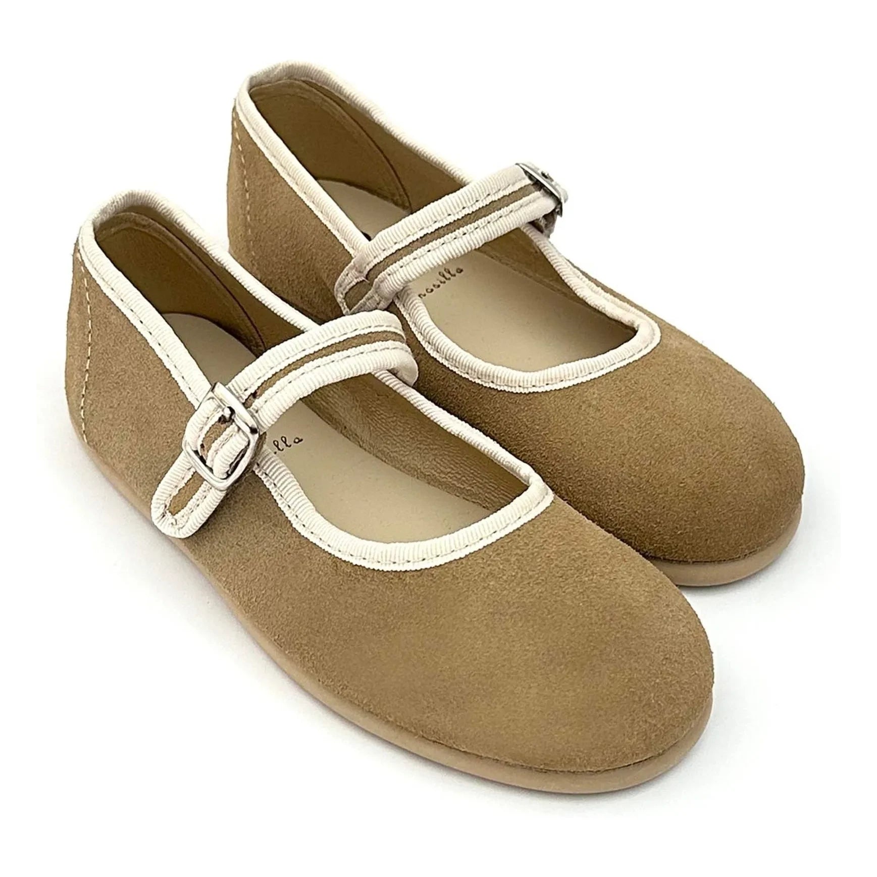 Hermosilla - Ballerina Shoes Mésange | Camel